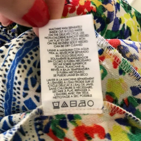 Cabi fiesta floral Cruise yacht romper size S Pockets colorful vacation casual - Picture 11 of 11